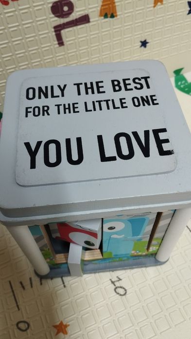Cubo de atividades J'adore