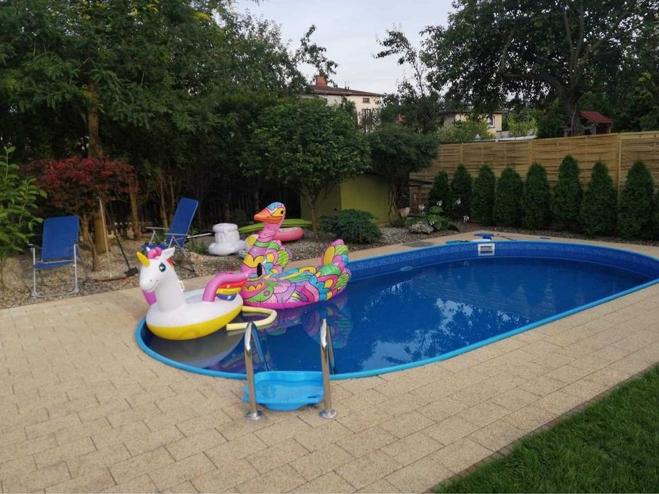 Basen typ niemiecki Kolam 10x4,16x1,5m Montaż