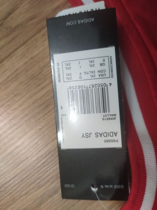 Koszulka piłkarska FC Liverpool adidas 2XL z metką