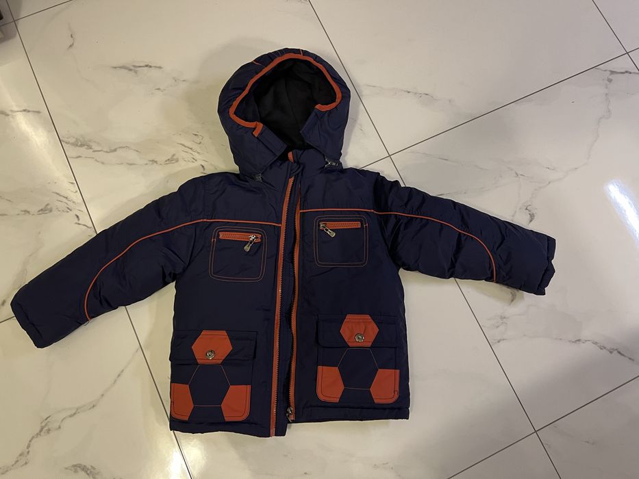 Kurtka zimowa chłopięca - rozmiar 98/104
