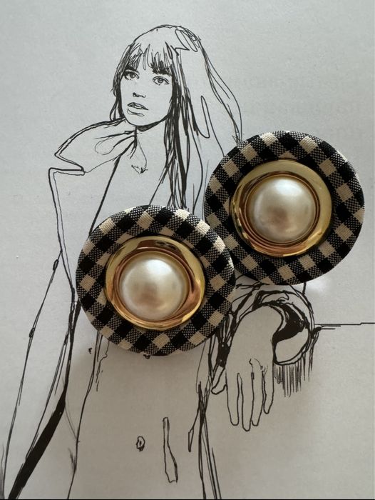 Вінтажні французські сережки