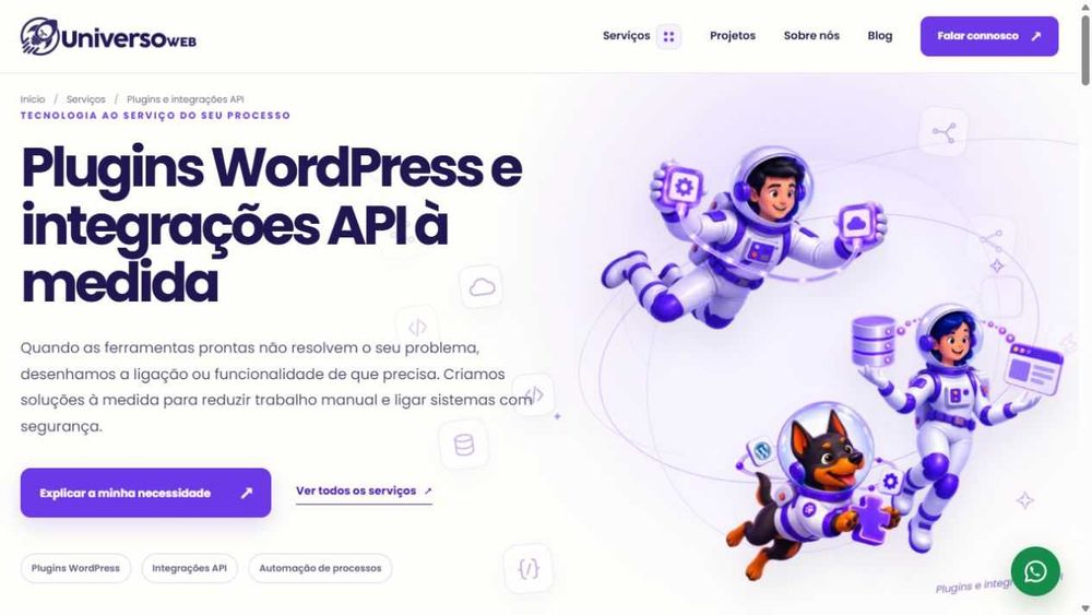UniversoWeb: criação de sites, lojas online, SEO e soluções digitais