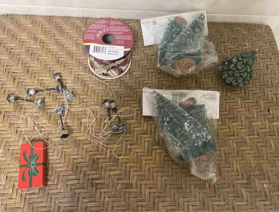 Decoracões de Natal /Material para fazer mais