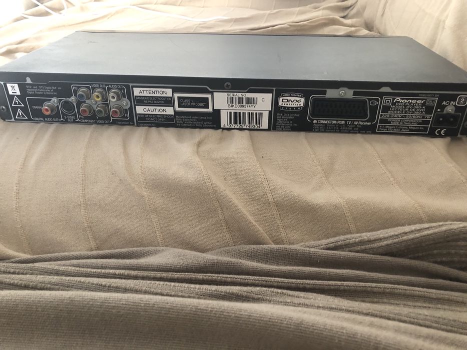 Pioneer DVD Player, Like New64751544310018121