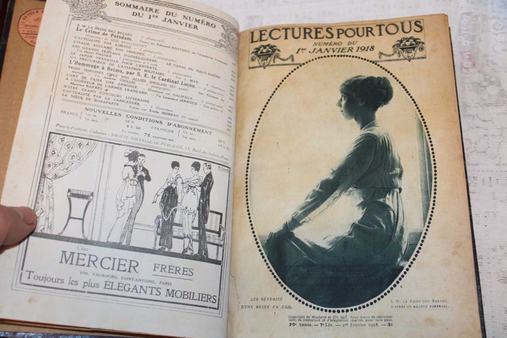 "LECTURES POUR TOUS"  Revue universelle et populaire illustrée 1916\20