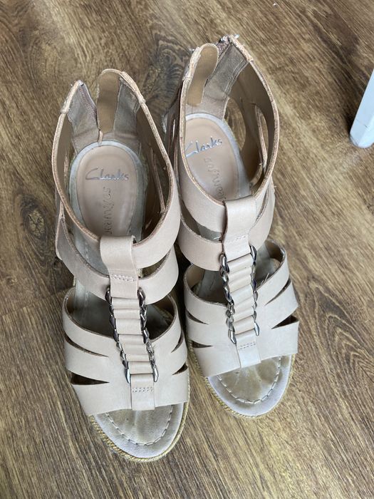 Sandałki Clarks rozmiar 37