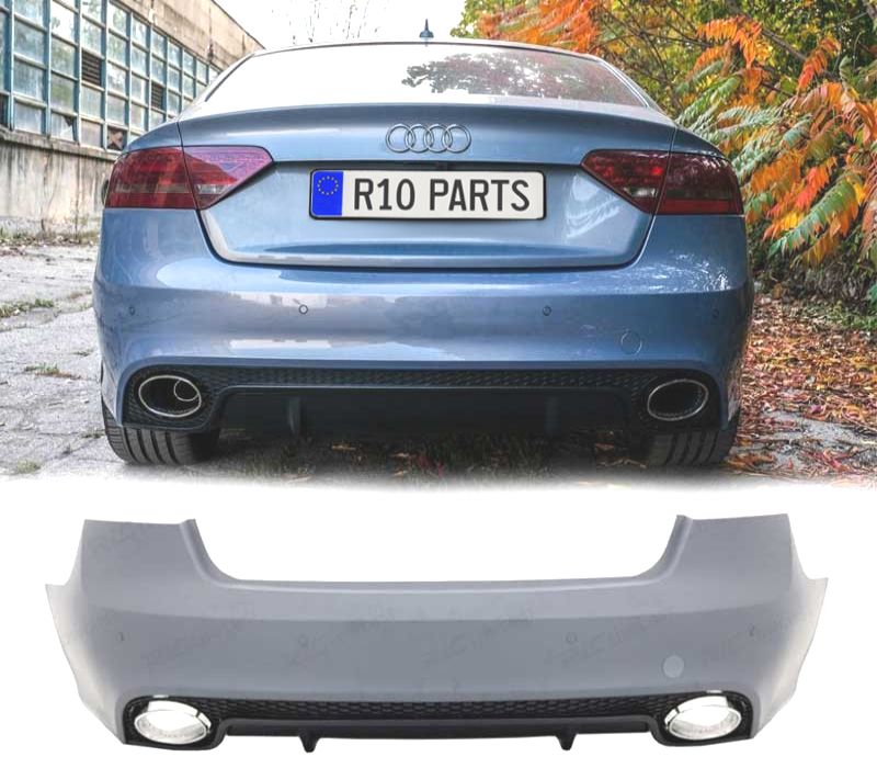 PARA-CHOQUES TRASEIRO AUDI A5 8T SPORTBACK 07-16 LOOK RS5