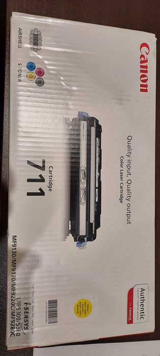 Toner oryginalny Canon 711 yellow 1657B002 i-sensys
