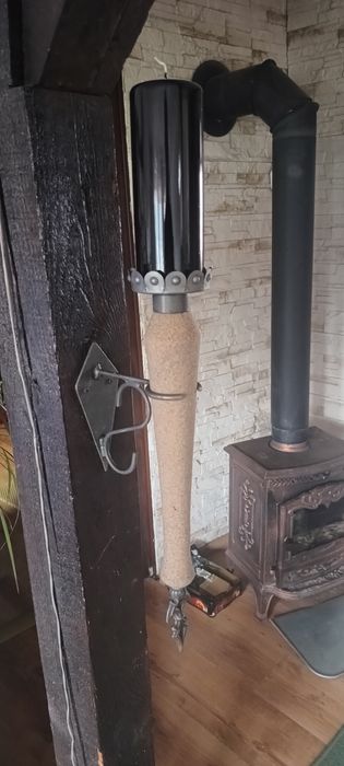 Duży komplet 7 szt. kinkiety pochodnie z Danii