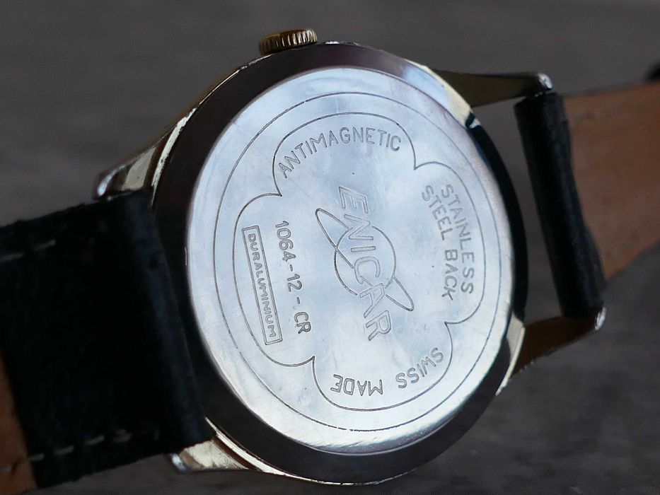 Enicar Ultrasonic 17 jewels 1064-12-CR Sprawny