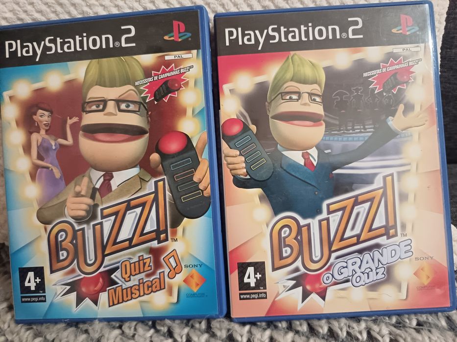 Vende-se CD's Buzz,para PlayStation 2.