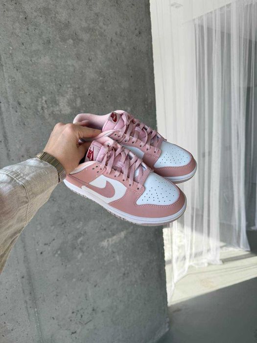 !SALE! Nike Dunk Low Pink 36 37 38 39 40 41 найк данк рожеві