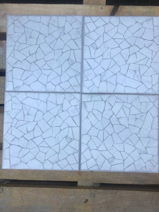 Матовая Белая плитка на Пол Mosaic 30x30 см