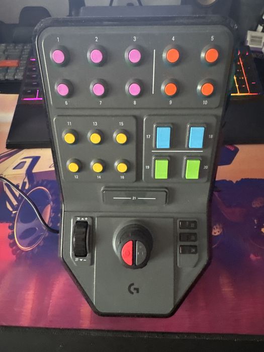 Logitech farming side panel