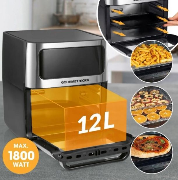 Frytkownica XL  beztłuszczowa airfryer na gorące powietrze