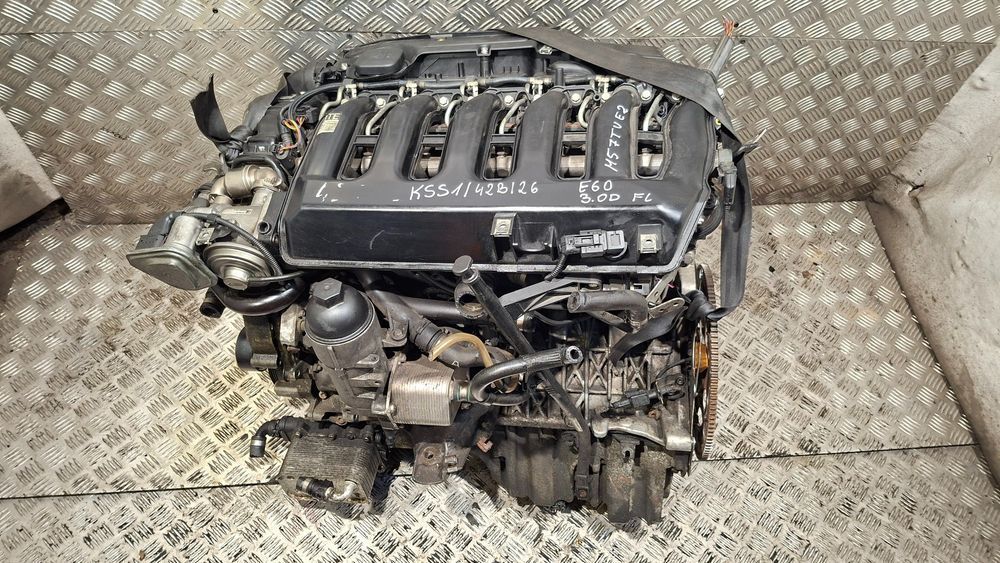 Silnik Słupek Z Układem Paliwowym Bmw E60 M57Tue2 3.0D 235Km