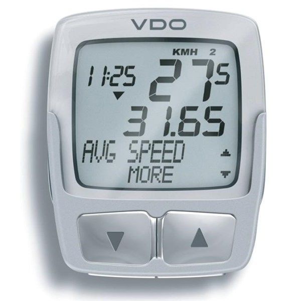 VDO C4 wielofunkcyjny licznik rowerowy retro monochrome retro nowy
