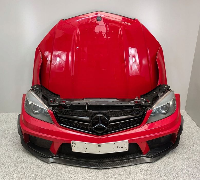 MERCEDES W204 C63 AMG ZDERZAK GRILL WZMOCNIENIE LAMPY