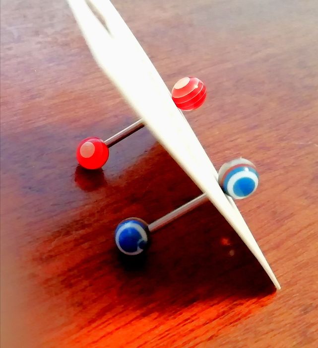 Piercings como novos