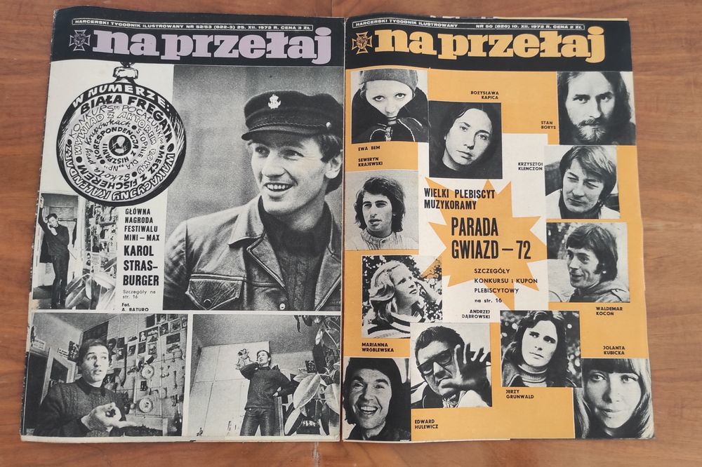 harcerski tygodnik ilustrowany Na przełaj wszystkie numery rok 1972