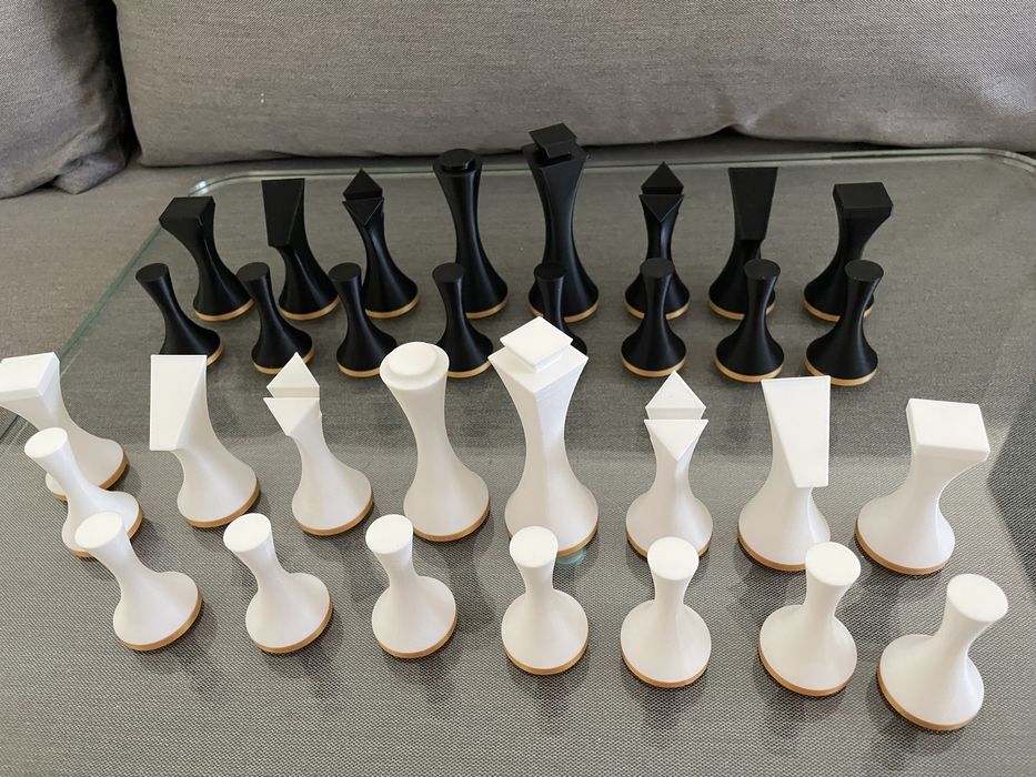 Peças de Xadrez minimaliatas