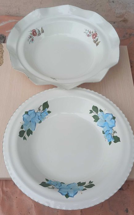 Миски, блюда эмалированные и нержавейка СССР