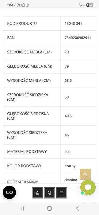 Fotel ciemnoszary boucle jak nowy