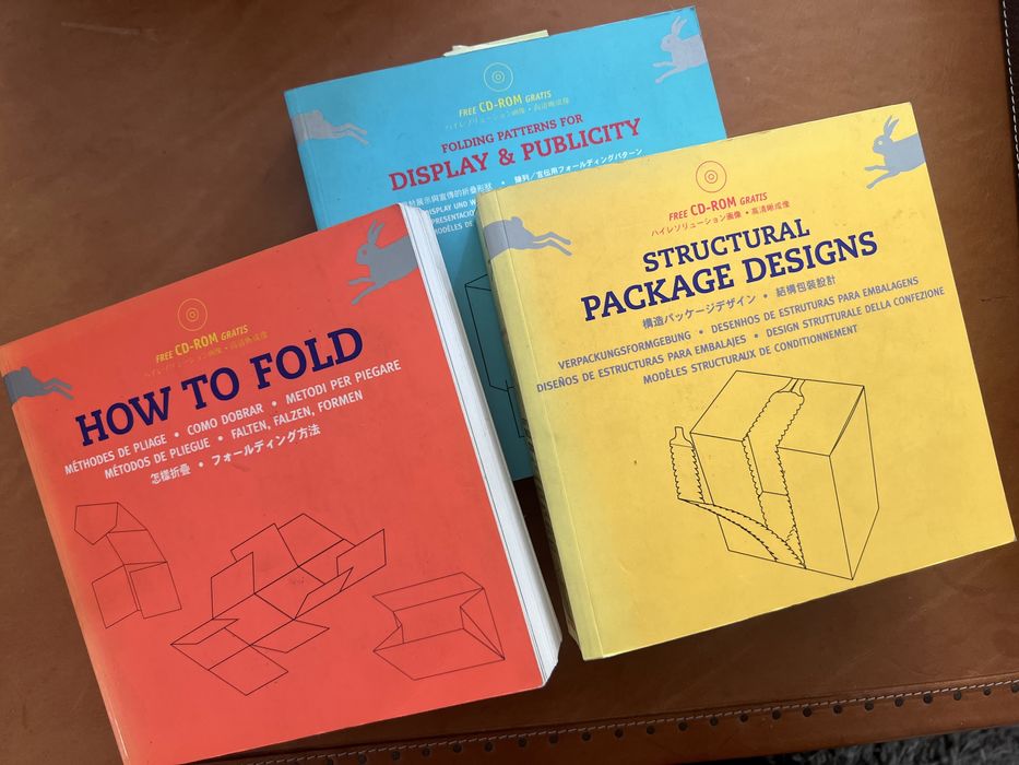 Conjunto de 3 livros - design