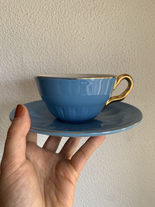 Conjunto Chávena e Prato RB Alcobaça