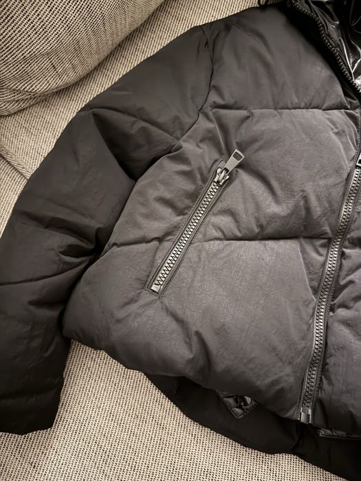 Тепла куртка пуховик оверсайз zara