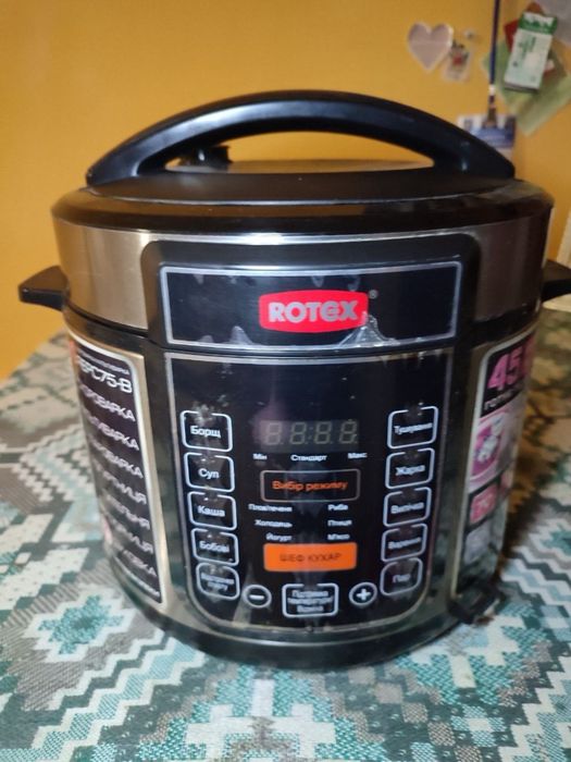 Пароварка мультіварка Rotex