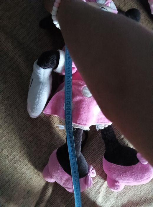 Trzy duże myszki Minnie