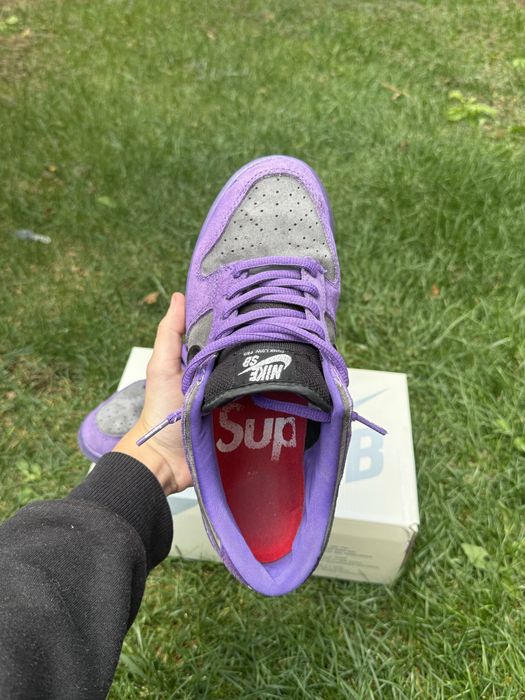 Кросівки Nike SB Dunk Low x Supreme Purple