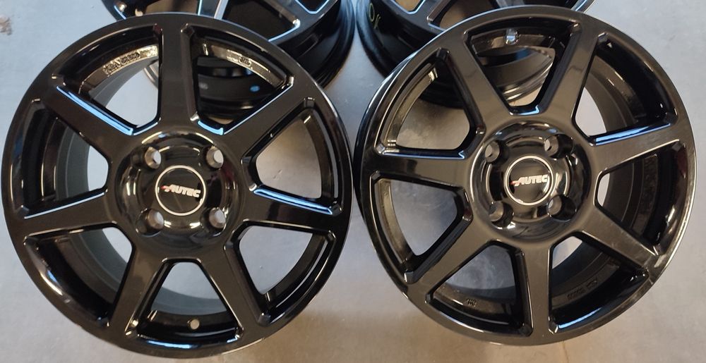 15" 6.5J 4x108 Piękne felgi aluminiowe Alutec Citroen, Ford