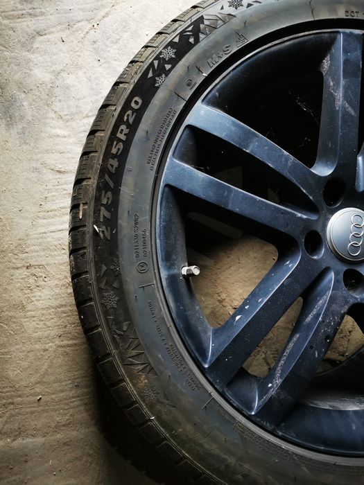 Felgi orginalne do Audi z oponami zimowymi