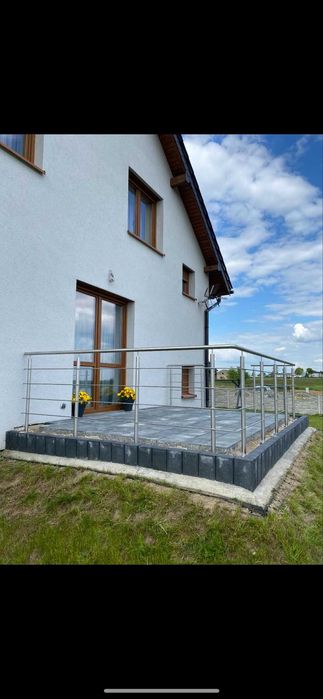 Balustrady nierdzewne, schody zabezpieczenia okienne