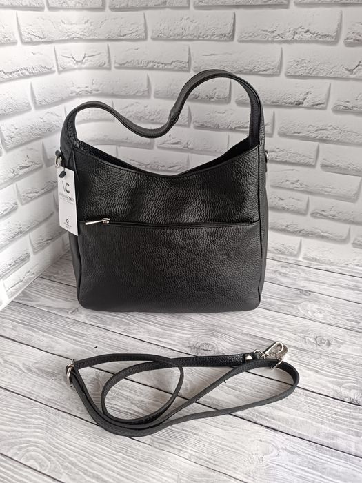 Шкіряна сумка!Кожаная сумка!Женская сумка Италия!Сумка Virginia Conti