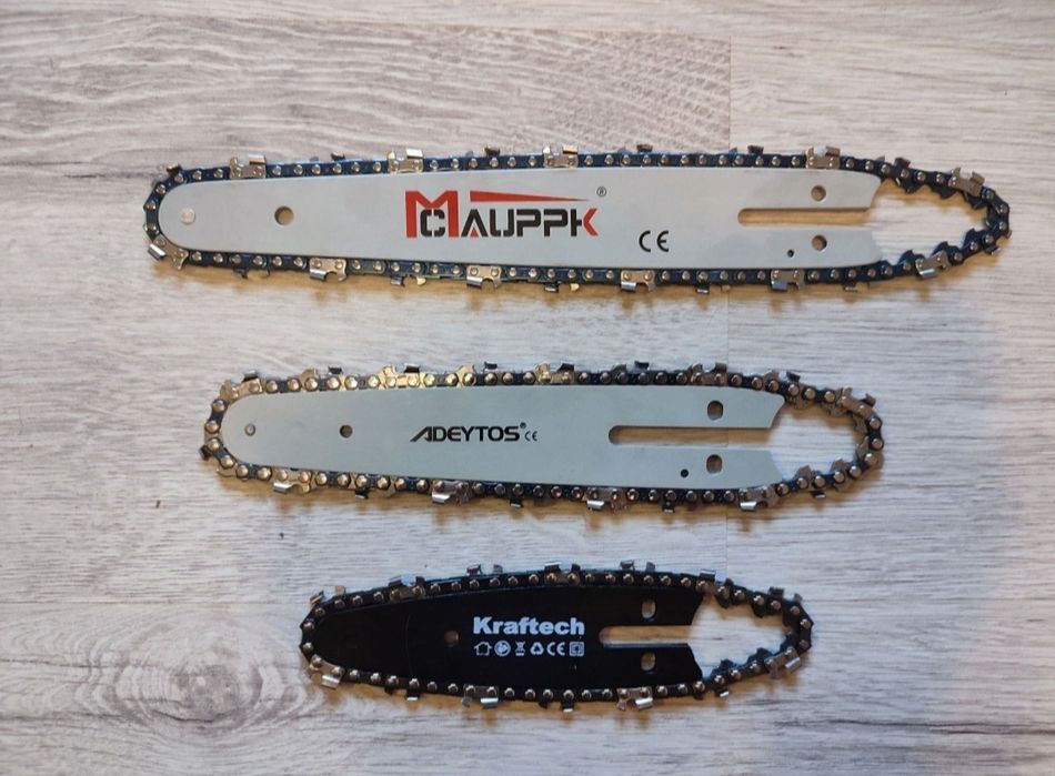 Шина  цепь для аккумуляторной мини пилы сучкореза 4, 6, 8 дюймов