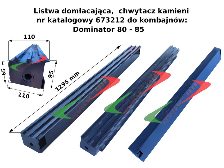 Próg domłacający Class Dominator 80, 85, 100, 105