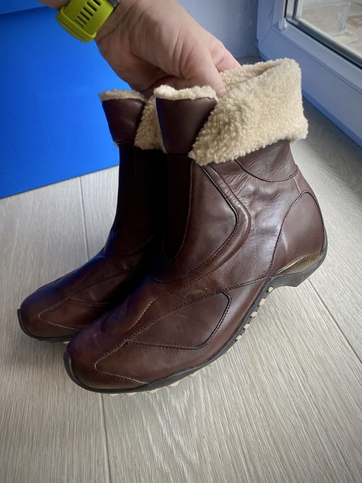 Zimowe damskie botki Merrell Illusion Cuff jak nowe vibram skóra 40