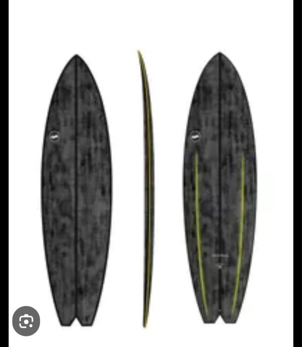 Skindog Hydroplane 6’11” thunderbolt BLACK com 46lts