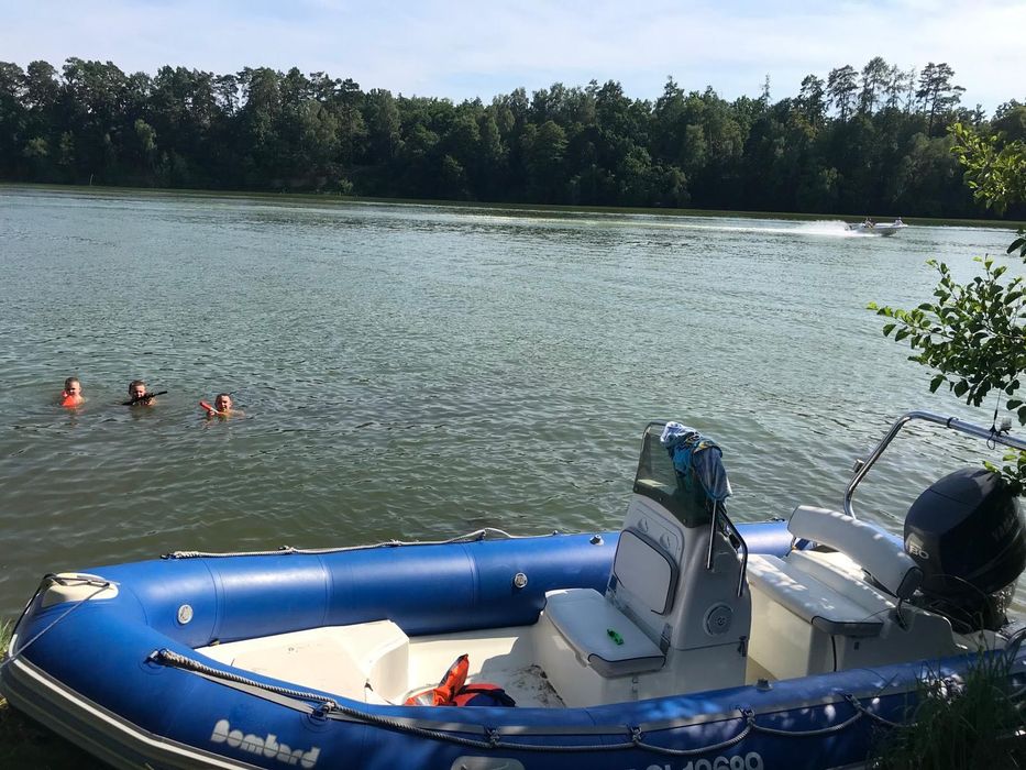 Rib bombard 550 + silnik 80 Km Yamaha