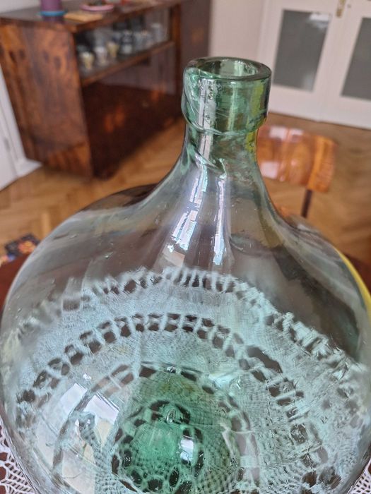 Baniak, balon gąsior szklany, butla na wino, gęsior