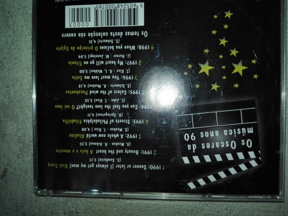 6 cds de música como novos
