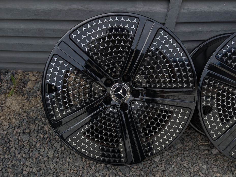 Комплект титанових дисків Mercedes 5/112 R20 5*112 20 ET50 EQE