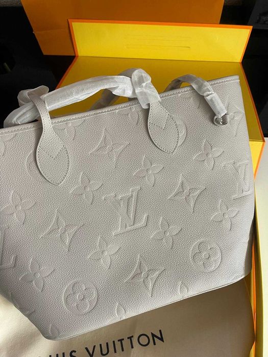 Premium torebka szara Neverfull MM Lv