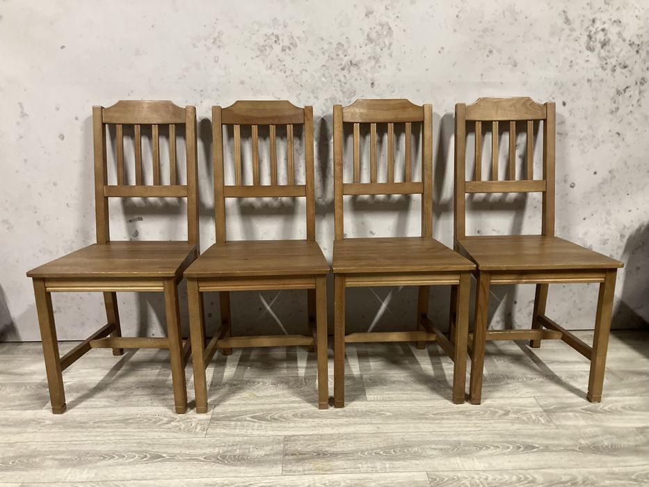 4 sosnowe krzesła Jokk