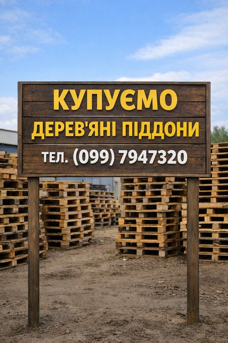 Поддоны деревянные