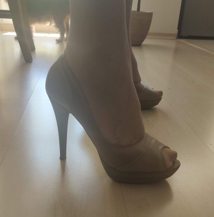 Buty platforma VISCONI 39 SKÓRA