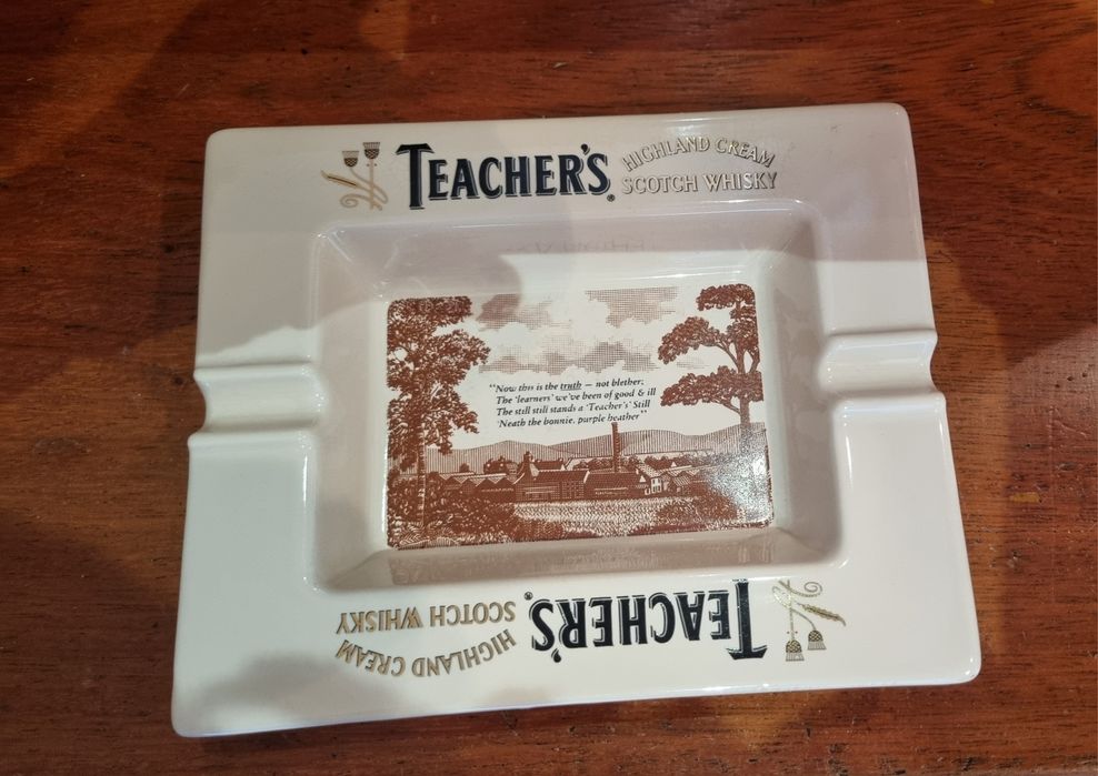 Cinzeiro Teacher’s Whisky – Vintage / Publicitário